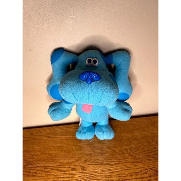 Blues Clues Blue Dog 12” Plush Barking 1997 Viacom TYCO - Picture 2 of 4
